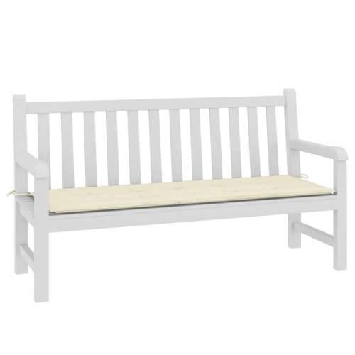 Jastuk za vrtnu klupu krem 150x50x4 cm od tkanine Oxford - Krema 150 x 50 x 3 cm 1 Cijena