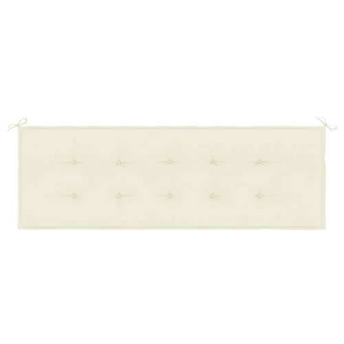 Jastuk za vrtnu klupu krem 150x50x4 cm od tkanine Oxford - Krema 150 x 50 x 3 cm 1 Cijena