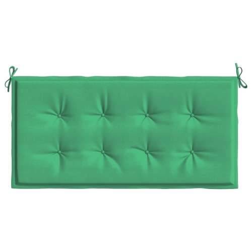Jastuk za vrtnu klupu zeleni 100 x 50 x 3 cm od tkanine Oxford Cijena