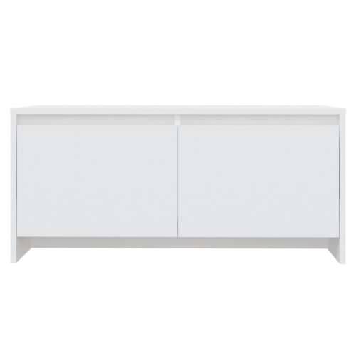 Stolić za kavu bijeli 90 x 50 x 41,5 cm od konstruiranog drva - Bijela 1 Cijena