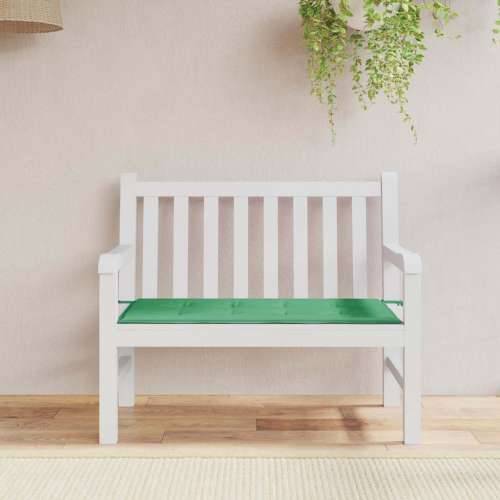 Jastuk za vrtnu klupu zeleni 120x50x4 cm od tkanine Oxford - Zelena 120 x 50 x 3 cm 1 Cijena