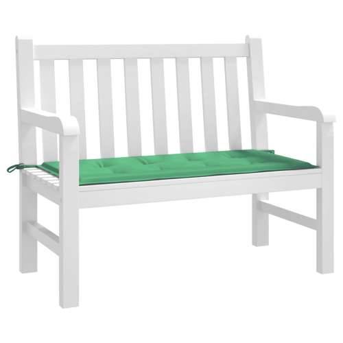 Jastuk za vrtnu klupu zeleni 120x50x4 cm od tkanine Oxford - Zelena 120 x 50 x 3 cm 1 Cijena