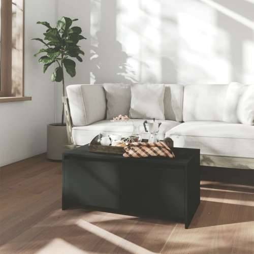 Stolić za kavu crni 90 x 50 x 41,5 cm od konstruiranog drva - Crna 1 Cijena