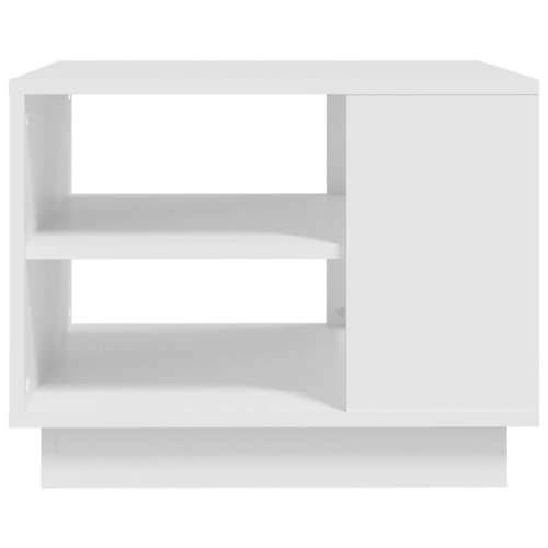 Stolić za kavu bijeli 55 x 55 x 43 cm od konstruiranog drva - Bijela 55 x 55 x 43 cm 1 Cijena
