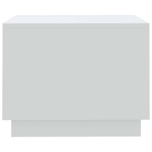 Stolić za kavu bijeli 55 x 55 x 43 cm od konstruiranog drva - Bijela 55 x 55 x 43 cm 1 Cijena