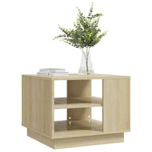 Stolić za kavu boja hrasta sonome 55x55x43 cm konstruirano drvo - sonoma hrast 55 x 55 x 43 cm 1 Cijena