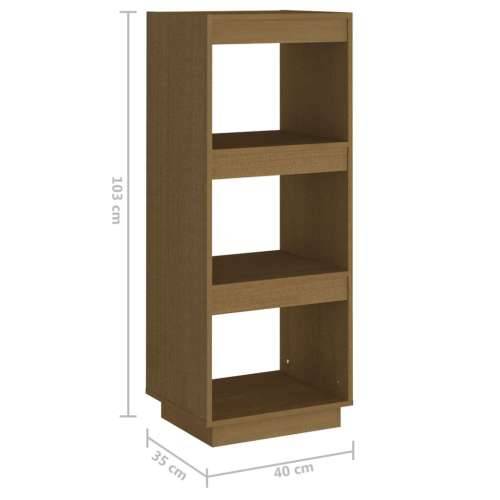 Ormarić za knjige / pregrada boja meda od borovine - boja meda 1 103 cm 40 cm Cijena