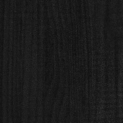 Ormarić za knjige / pregrada crni 40x35x135 cm od borovine - Crna 1 135 cm 40 cm Cijena