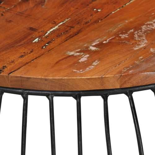 Stolić za kavu Ø 68 cm od masivnog obnovljenog drva  - 68 x 35 cm 1 masivno obnovljeno drvo Cijena