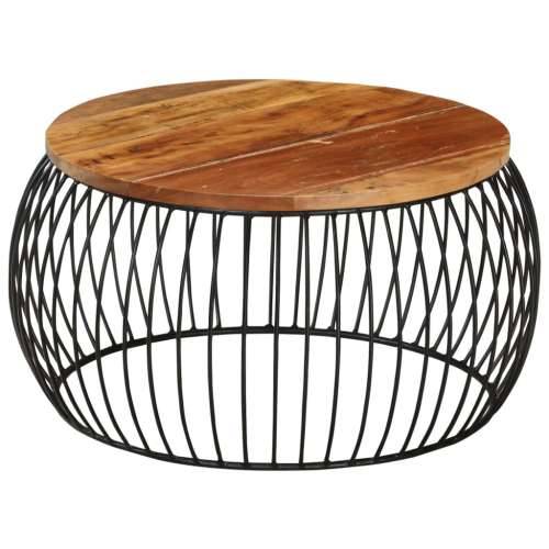 Stolić za kavu Ø 68 cm od masivnog obnovljenog drva  - 68 x 35 cm 1 masivno obnovljeno drvo Cijena