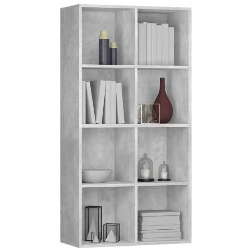 Ormarić za knjige / komoda boja betona 66 x 30 x 130 cm drveni - Beton siva 66 x 30 x 130 cm 1 Cijena