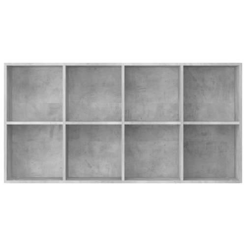 Ormarić za knjige / komoda boja betona 66 x 30 x 130 cm drveni - Beton siva 66 x 30 x 130 cm 1 Cijena