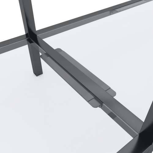 Konzolni stol prozirni 200 x 35 x 75,5 cm od kaljenog stakla - Transparentan 1 200 cm Cijena