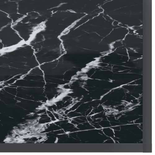 Konzolni stol crni 200 x 35 x 75,5 cm od kaljenog stakla - Crna mramorna 1 200 cm Cijena
