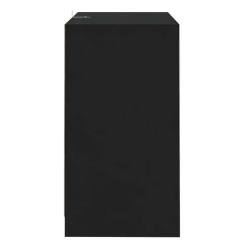 Komoda crna 70 x 41 x 75 cm od konstruiranog drva - Crna 1 Cijena