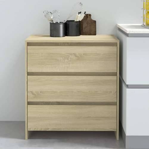 Komoda boja hrasta sonome 70x41x75 cm od konstruiranog drva - sonoma hrast 1 Cijena