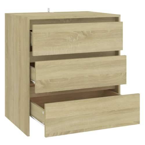 Komoda boja hrasta sonome 70x41x75 cm od konstruiranog drva - sonoma hrast 1 Cijena