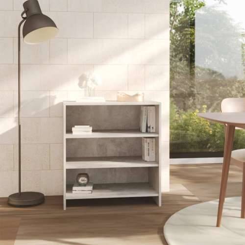 Komoda siva boja betona 70 x 40,5 x 75 cm od konstruiranog drva - Beton siva 1 Cijena