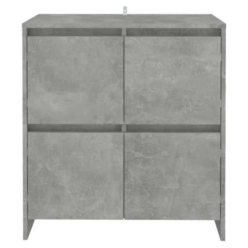 Komoda siva boja betona 70x41x75 cm od konstruiranog drva - Beton siva 1 Cijena