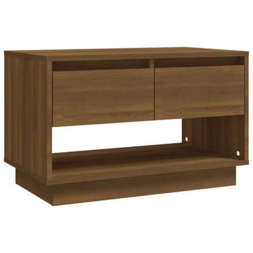 TV ormarić smeđa boja hrasta 70 x 41 x 44 cm konstruirano drvo - Smeđi hrast 1 Cijena