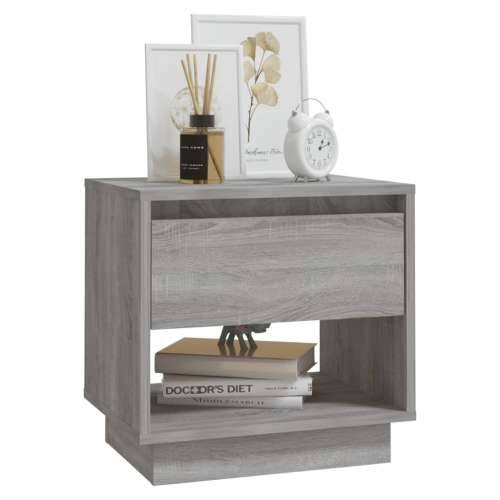 Noćni ormarići 2 kom boja hrasta 45x34x44 cm konstruirano drvo - Sivi hrast sonoma 2 Cijena