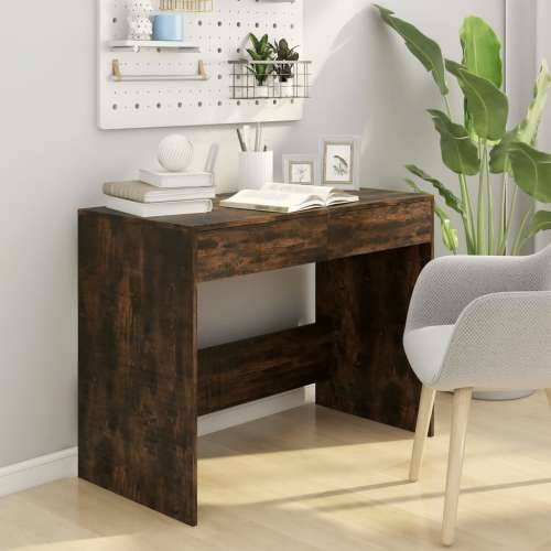 Radni stol boja dimljenog hrasta 101 x 50 x 76,5 cm od iverice - Dimljeni hrast Cijena