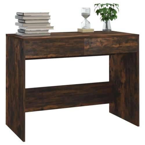Radni stol boja dimljenog hrasta 101 x 50 x 76,5 cm od iverice - Dimljeni hrast Cijena