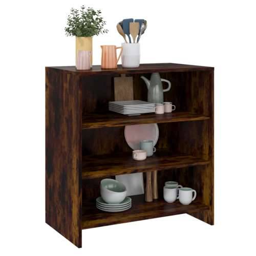 Komoda dimljena boja hrasta 70 x 40,5 x 75 cm konstruirano drvo - Dimljeni hrast 1 Cijena