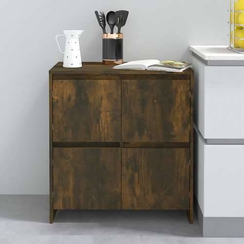 Komoda boja dimljenog hrasta 70x41x75 cm od konstruiranog drva - Dimljeni hrast 1 Cijena