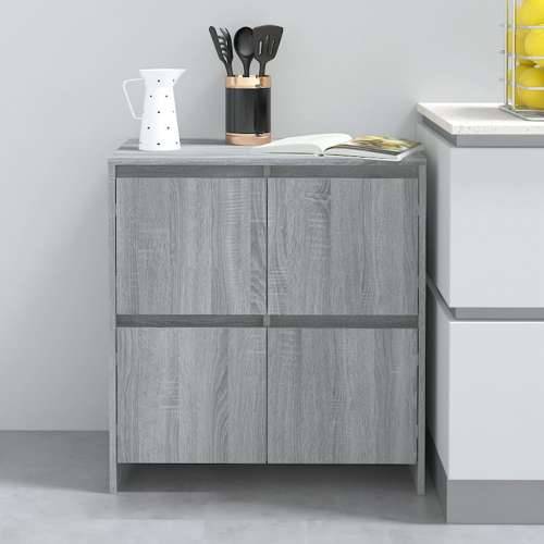 Komoda boja hrasta sonome 70x41x75 cm od konstruiranog drva - Sivi hrast sonoma 1 Cijena