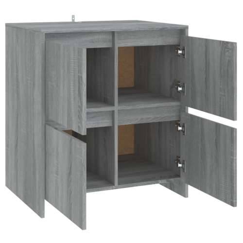 Komoda boja hrasta sonome 70x41x75 cm od konstruiranog drva - Sivi hrast sonoma 1 Cijena