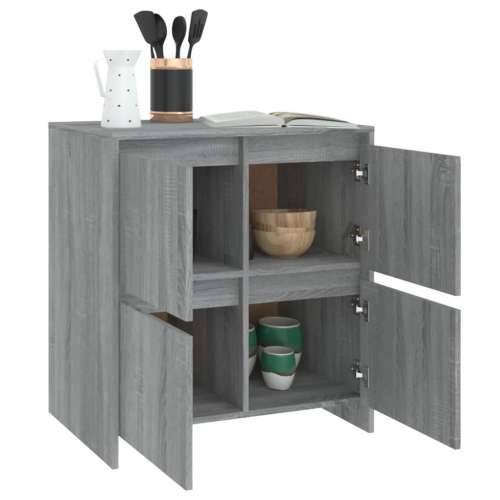 Komoda boja hrasta sonome 70x41x75 cm od konstruiranog drva - Sivi hrast sonoma 1 Cijena