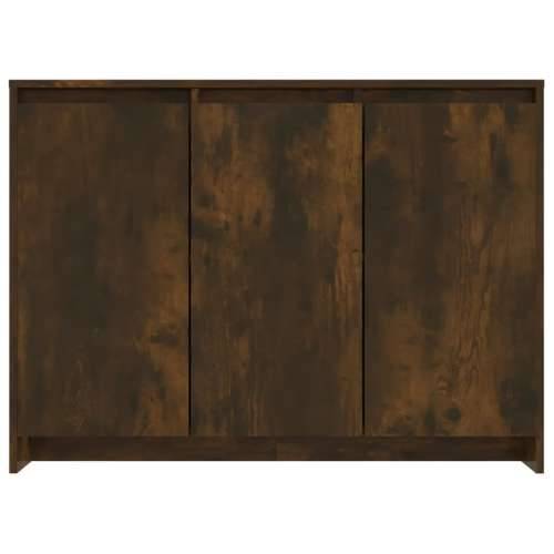 Komoda boja dimljenog hrasta 102x33x75 cm od konstruiranog drva - Dimljeni hrast 1 Cijena