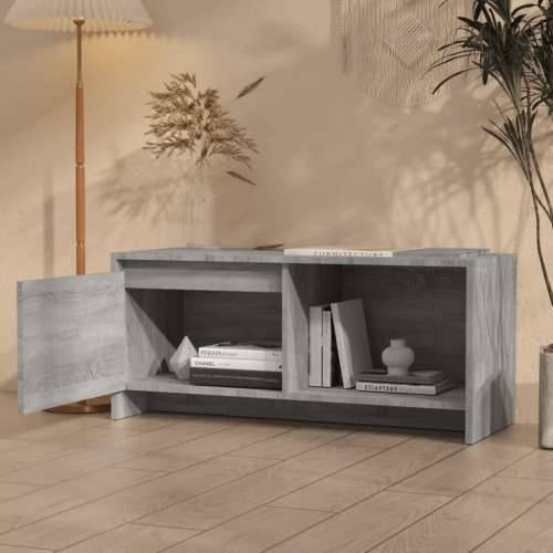 TV ormarić boja hrasta sonome 90 x 35 x 40 cm konstruirano drvo - Sivi hrast sonoma 1 Cijena