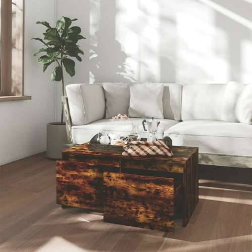 Stolić za kavu boja hrasta 90 x 50 x 41,5 cm konstruirano drvo Dimljeni hrast 1 Cijena