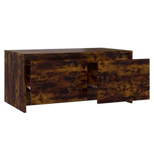 Stolić za kavu boja hrasta 90 x 50 x 41,5 cm konstruirano drvo Dimljeni hrast 1 Cijena