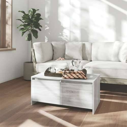 Stolić za kavu siva boja hrasta 90x50x41,5 cm konstruirano drvo - Sivi hrast sonoma 1 Cijena