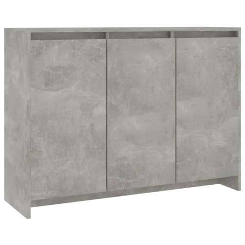 Komoda siva boja betona 102x33x75 cm od konstruiranog drva - Beton siva 1 Cijena
