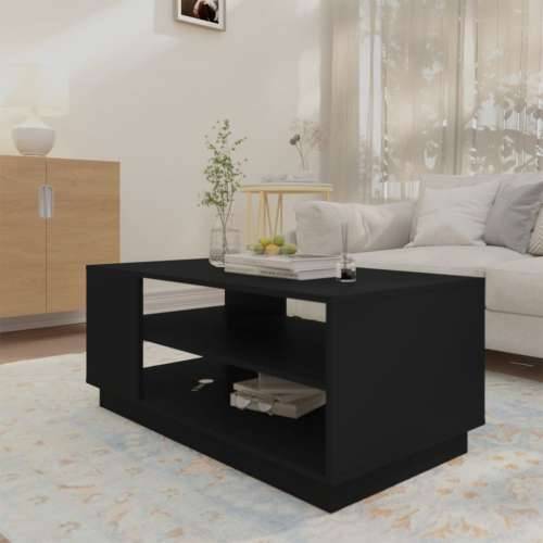 Stolić za kavu crni 102 x 55 x 43 cm od iverice - Crna 102 x 55 x 43 cm 1 Cijena