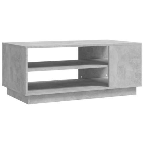 Stolić za kavu siva boja betona 102 x 55 x 43 cm od iverice - Beton siva 102 x 55 x 43 cm 1 Cijena