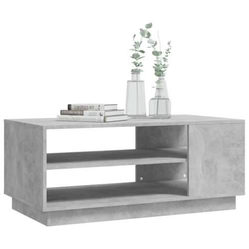 Stolić za kavu siva boja betona 102 x 55 x 43 cm od iverice - Beton siva 102 x 55 x 43 cm 1 Cijena