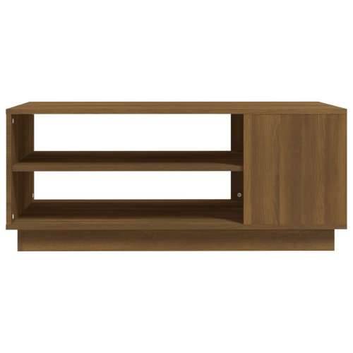 Stolić za kavu smeđa boja hrasta 102x55x43 cm konstruirano drvo - Smeđi hrast 102 x 55 x 43 cm 1 Cijena