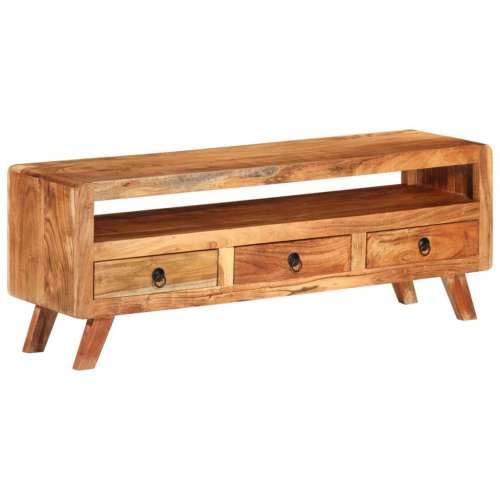 TV ormarić 110 x 30 x 40 cm od masivnog bagremovog drva - 1 Masivno bagremovo drvo Cijena