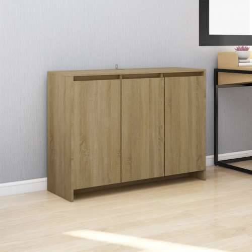 Komoda boja hrasta sonome 102 x 33 x 75 cm konstruirano drvo - sonoma hrast 1 Cijena