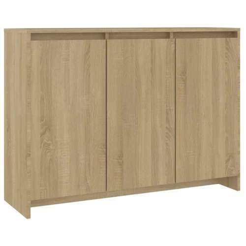 Komoda boja hrasta sonome 102 x 33 x 75 cm konstruirano drvo - sonoma hrast 1 Cijena