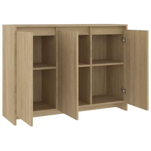 Komoda boja hrasta sonome 102 x 33 x 75 cm konstruirano drvo - sonoma hrast 1 Cijena