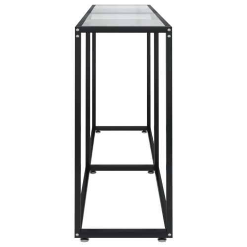 Konzolni stol prozirni 160 x 35 x 75,5 cm od kaljenog stakla - Transparentan 1 160 cm Cijena