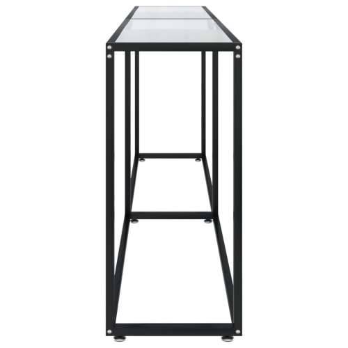 Konzolni stol prozirni 220 x 35 x 75,5 cm od kaljenog stakla - Transparentan 1 220 cm Cijena