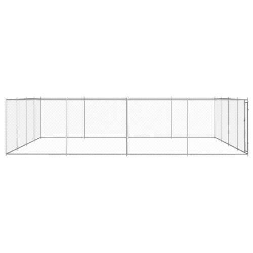 Vanjski kavez za pse od pocinčanog čelika 760 x 760 x 185 cm - 760 x 760 x 185 cm 1 Cijena