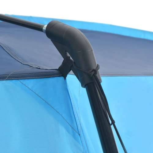 Šator za bazen od tkanine 590 x 520 x 250 cm plavi Cijena